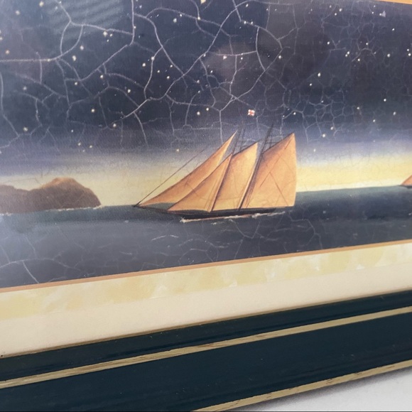 MARTIN WISCOMBE Framed Art Lighthouse Glare - Picture 5 of 12